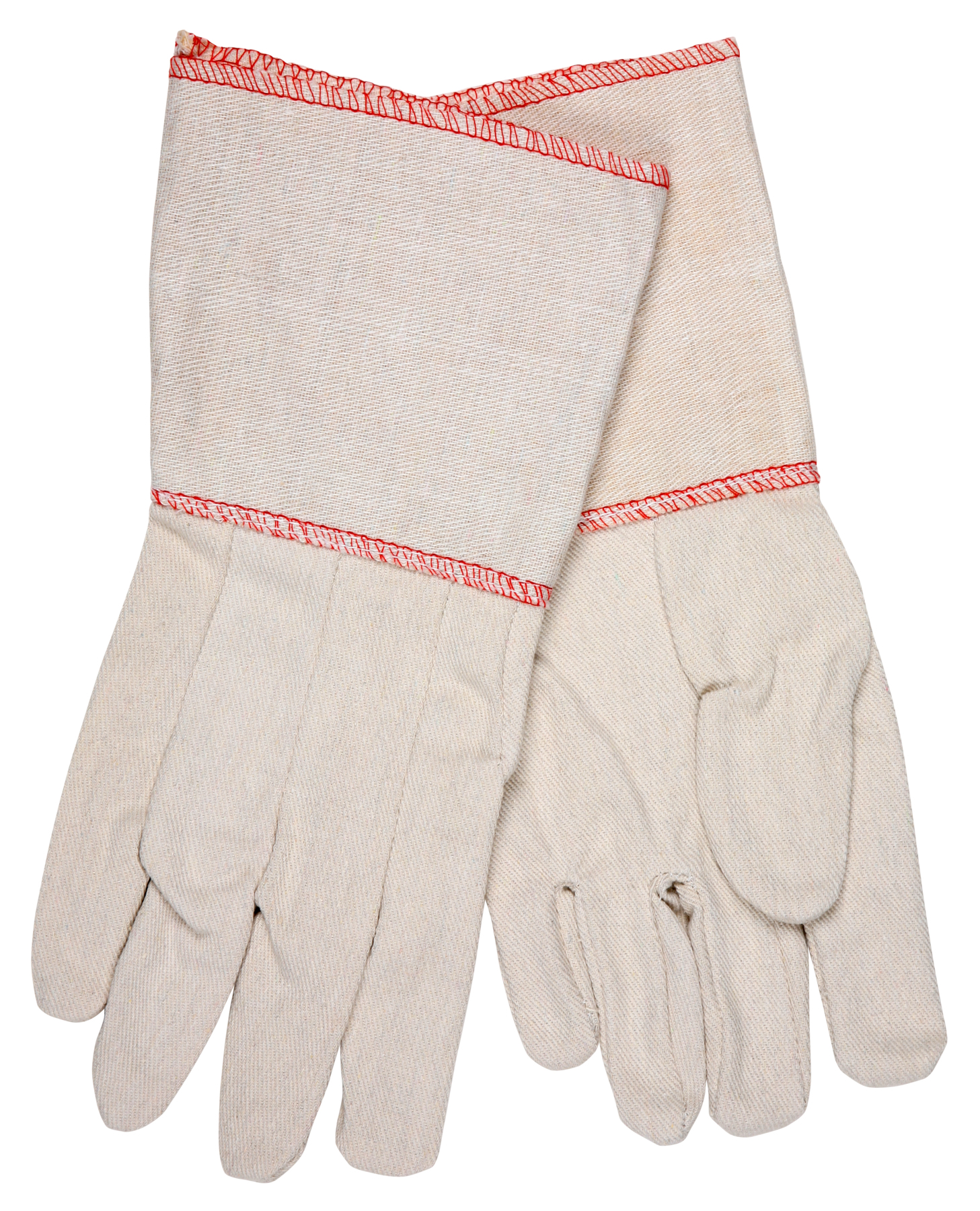 10 OZ COTTON CANVAS GLOVE GAUNTLET CUFF - Canvas Gloves